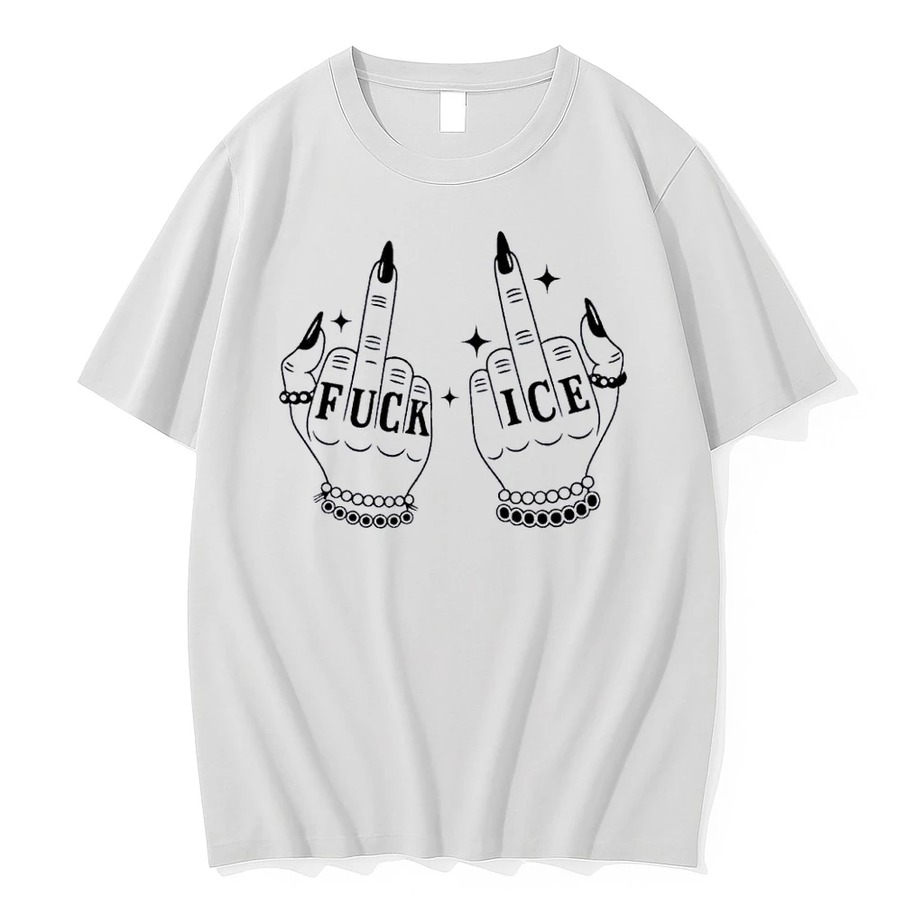 Fuck Ice Middle Fingers Shirts