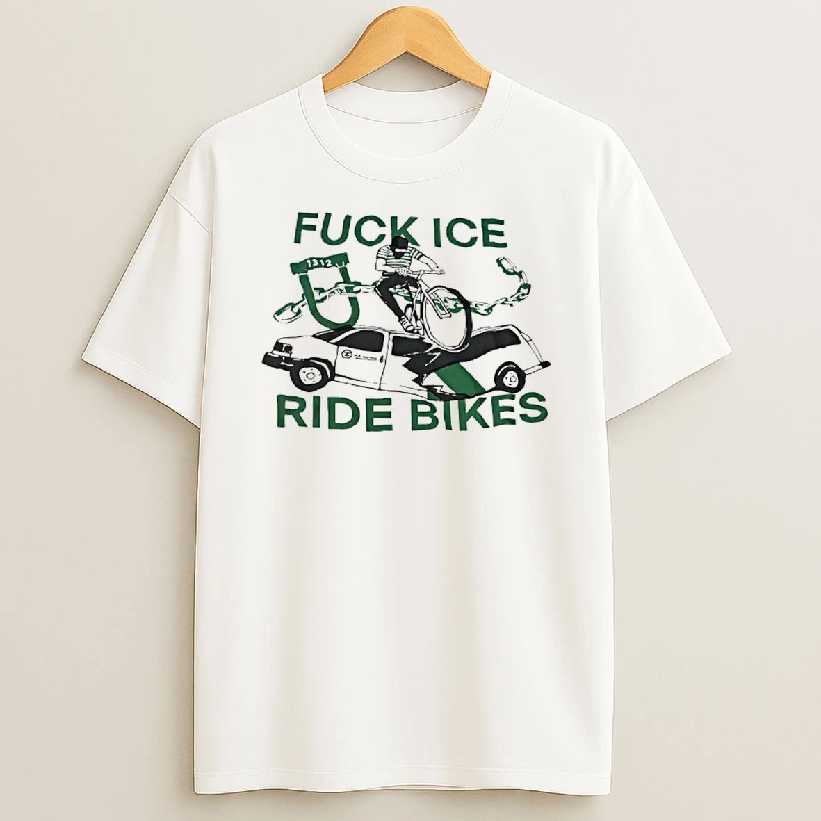 Fuck Ice Ride Bikes Shirts