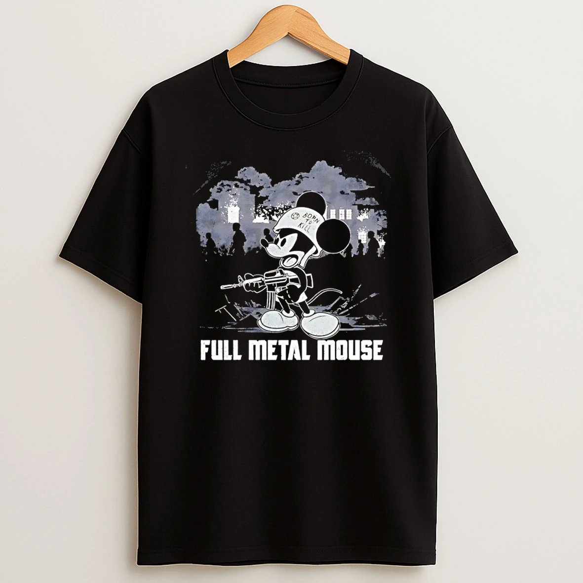 Full Metal Mouse With Gun Shirts