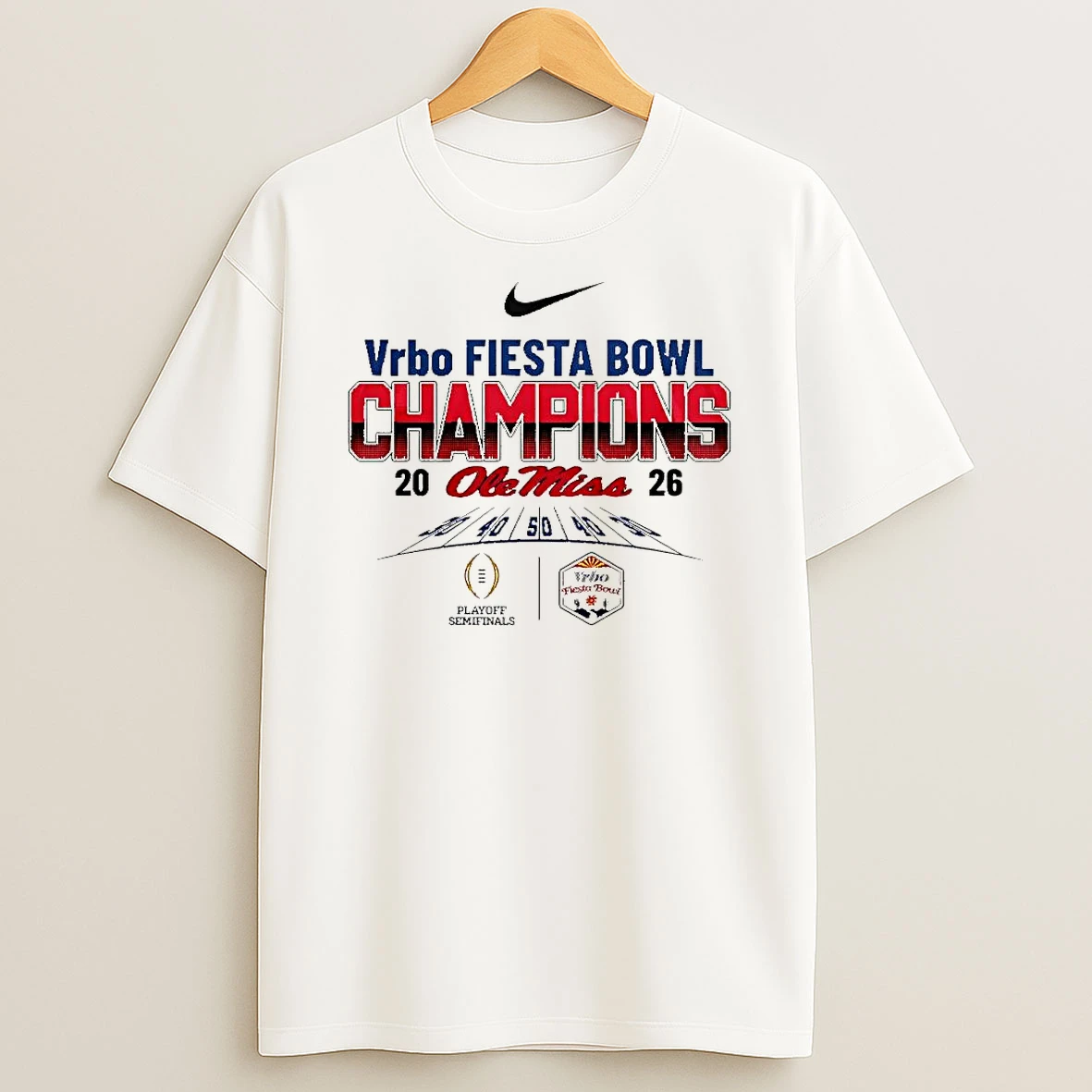 Funny Ole Miss Rebels Ncaa Fiesta Bowl Champions 2026 Shirts