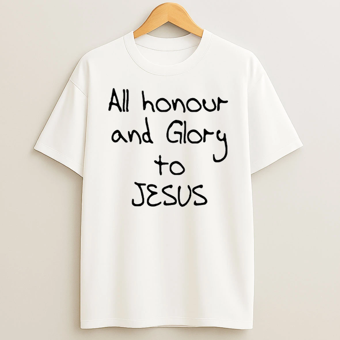 Gabriel Magalhaes Wearing All Honour And Glory To Jesus Shirts