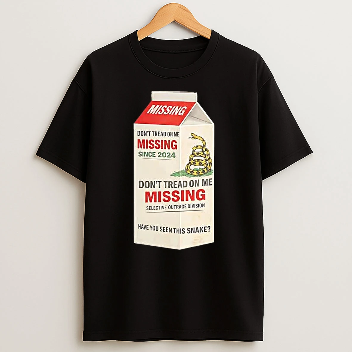 Gadsden Flag Dont Tread On Me Missing Selective Outrage Division Shirts