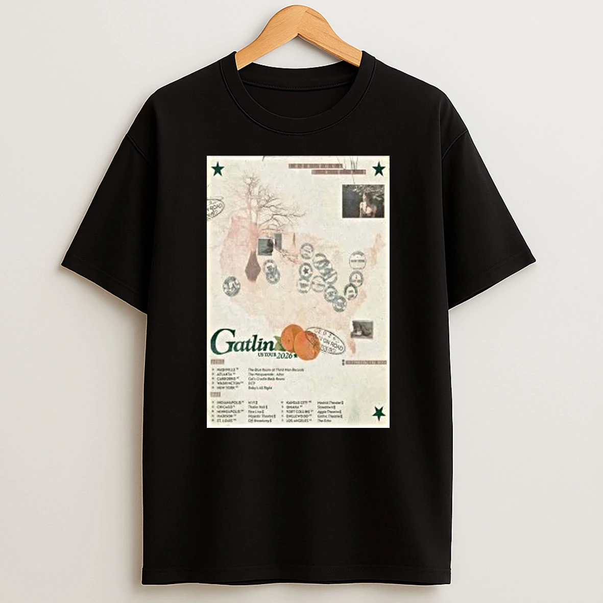 Gatlin Us 2026 Shows Shirts