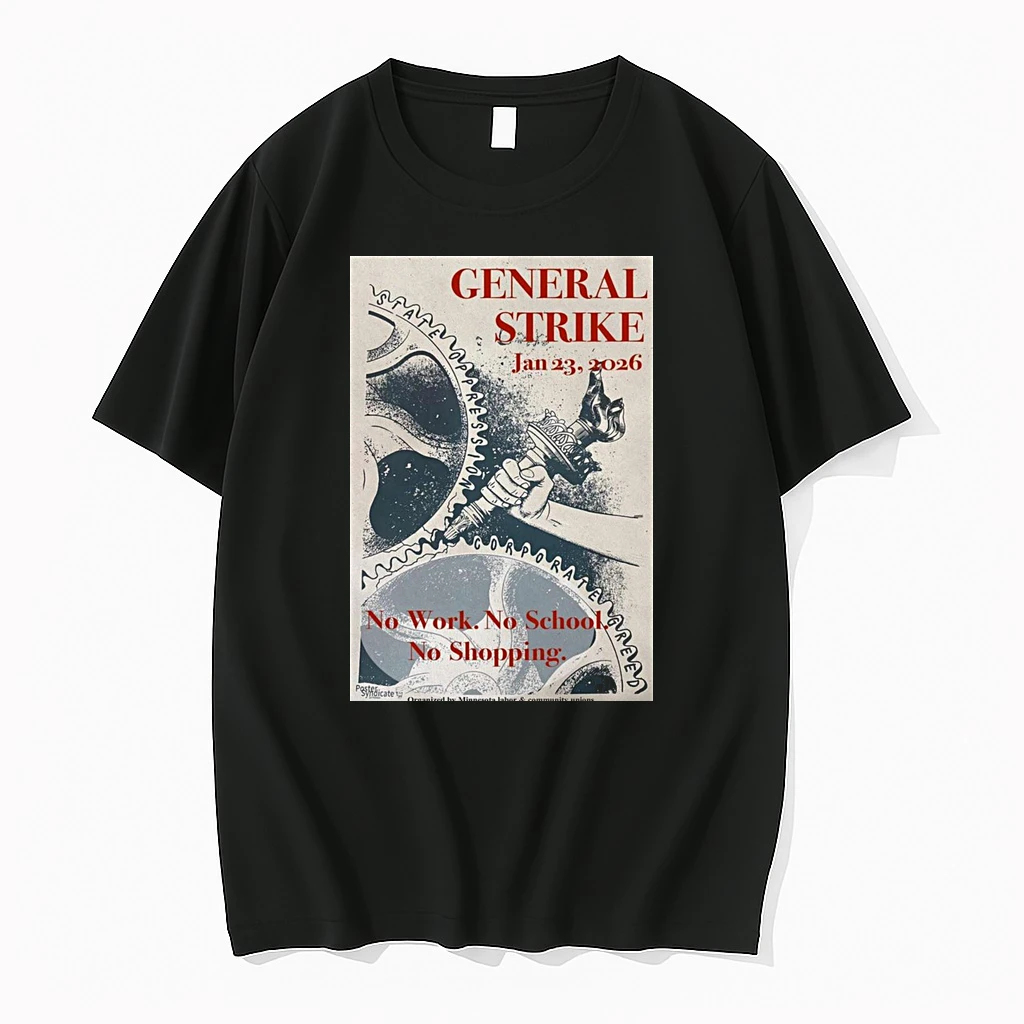 General Strike January 23 2026 Minneapolis St Paul Shirts