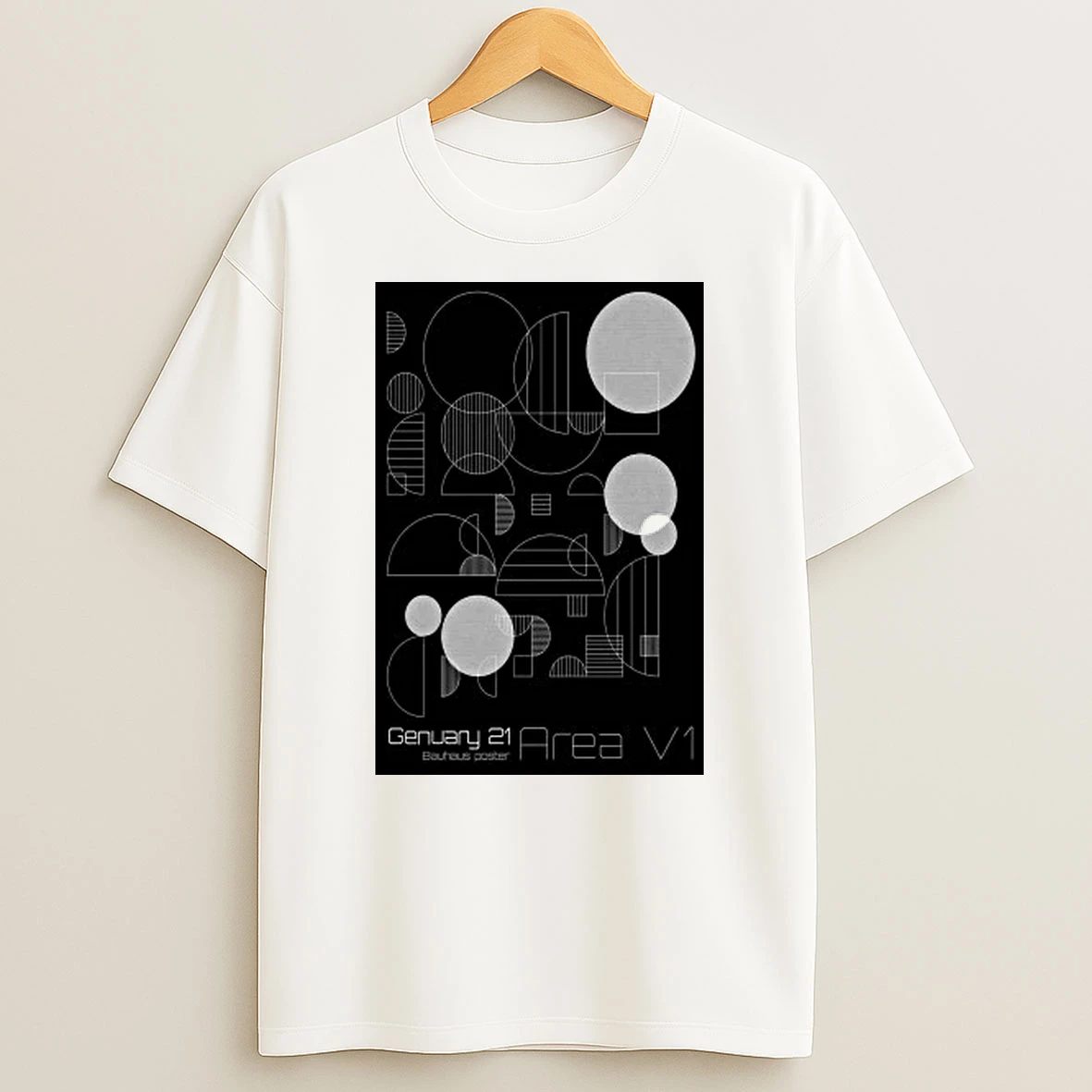 Genuary 21 Bauhaus Area V1 Shirts