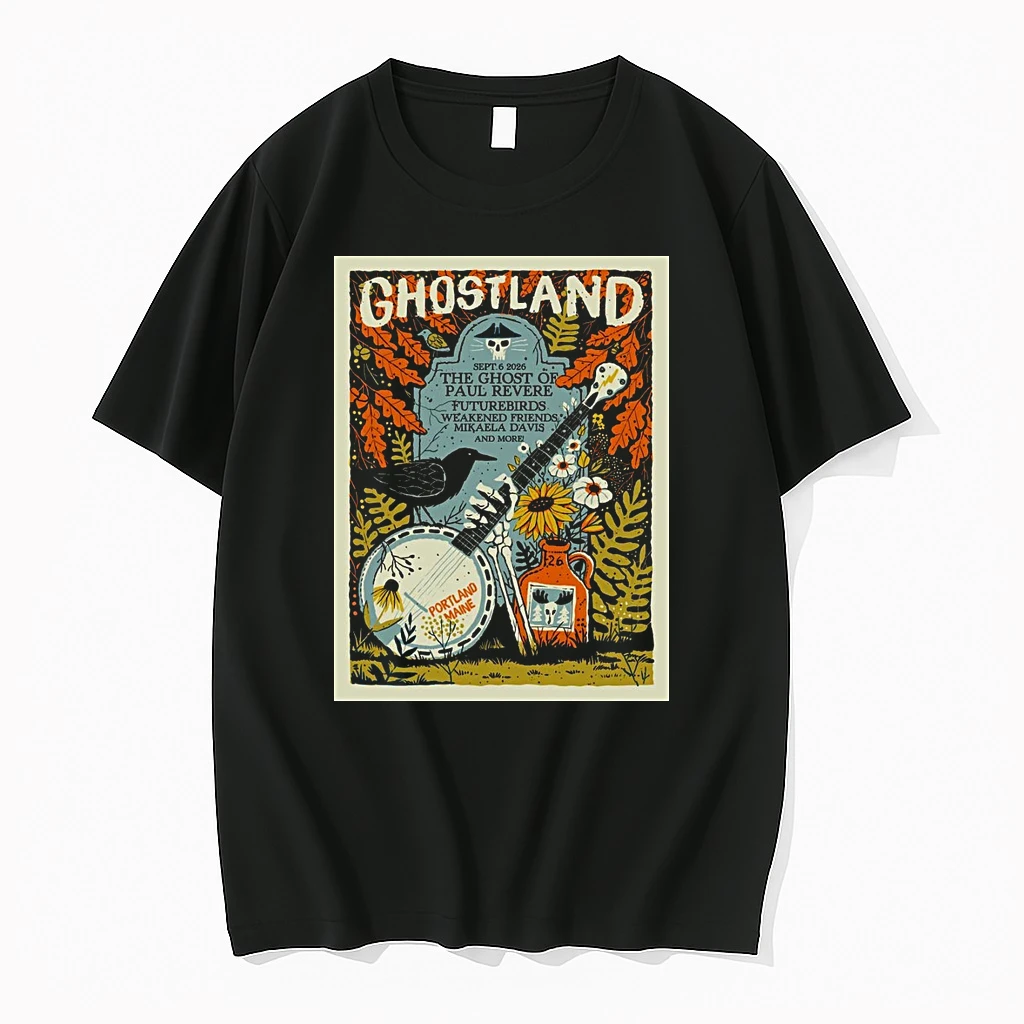 Ghostland September 6 2026 The Ghost Of Paul Revere Portland Maine Shirts