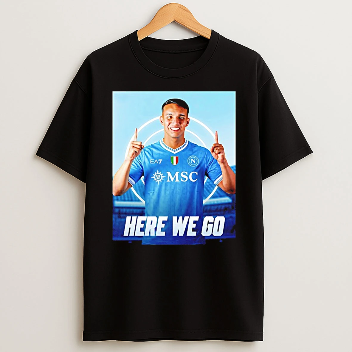 Giovane To Napoli Here Were Go Shirts