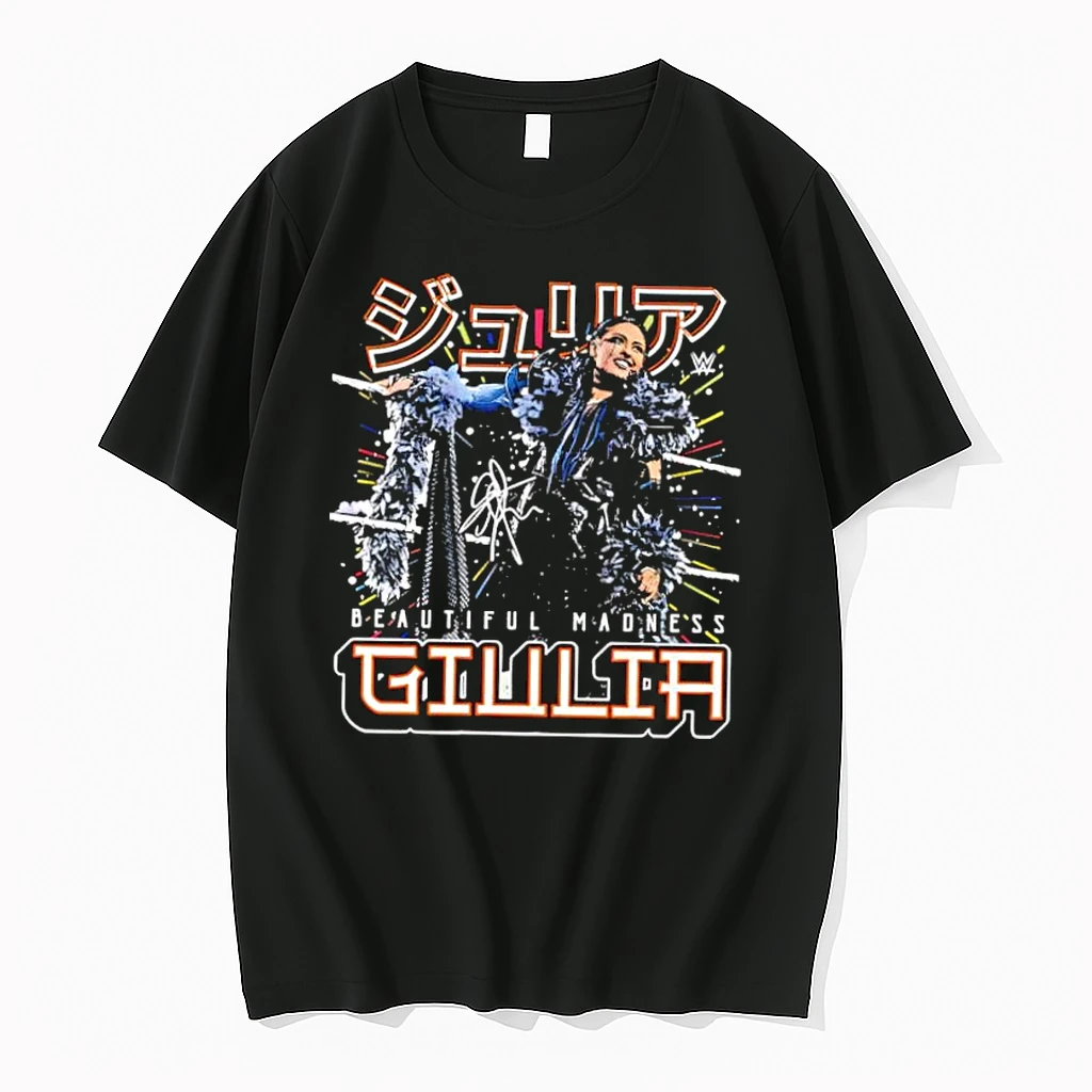 Giulia Beautiful Madness Wwe Professional Wrestler Japanese Style Shirts