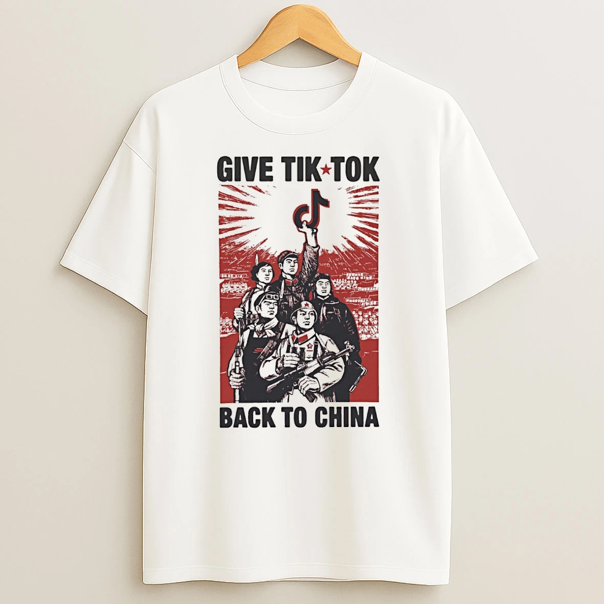 Give Tiktok Tech Back To China 2026 Design 2 Shirts