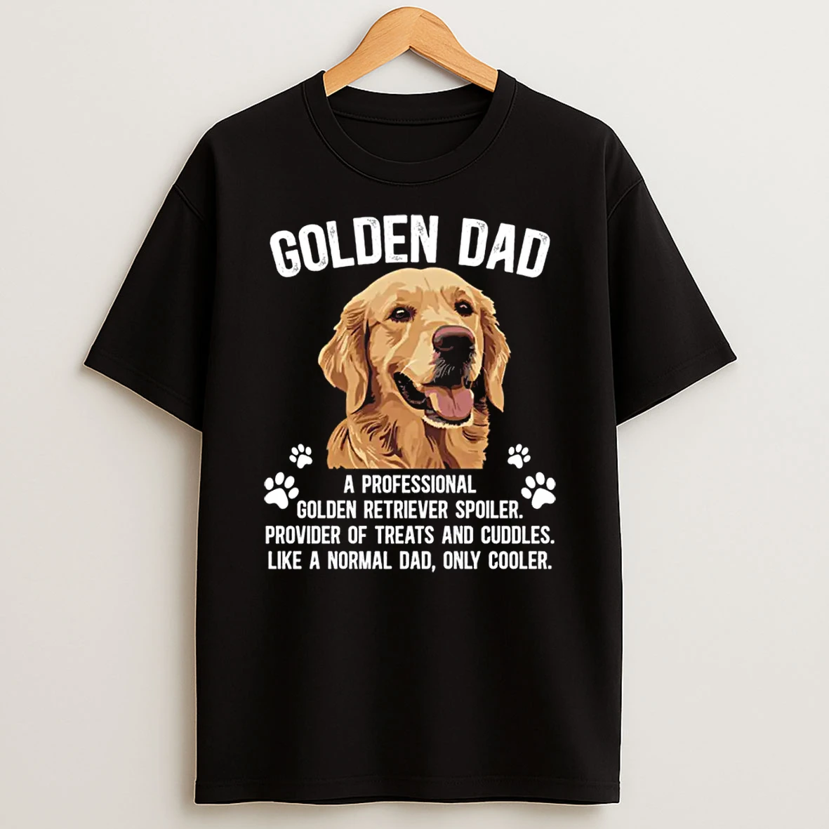 Golden Dad Definition Golden Retriever Dad Long Shirts