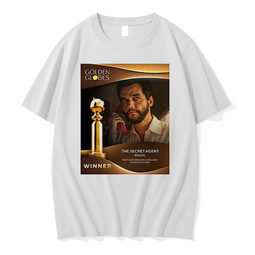 Golden Globes Winner The Secret Agent Brazil Best Non English Language Motion Picture Shirts