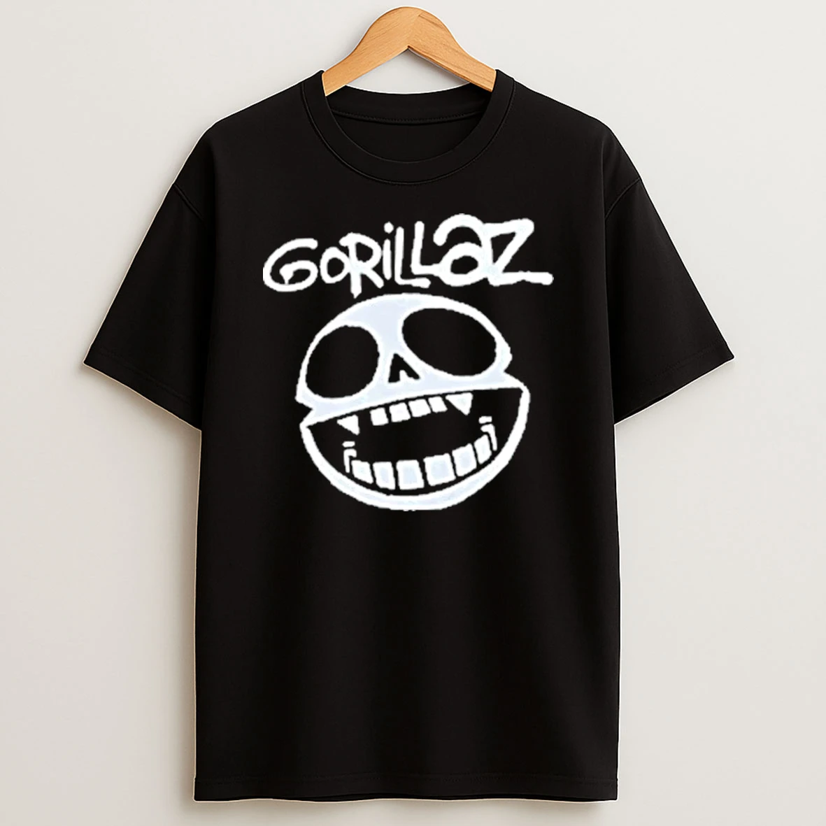 Gorillaz Band Skull Logo Shirts
