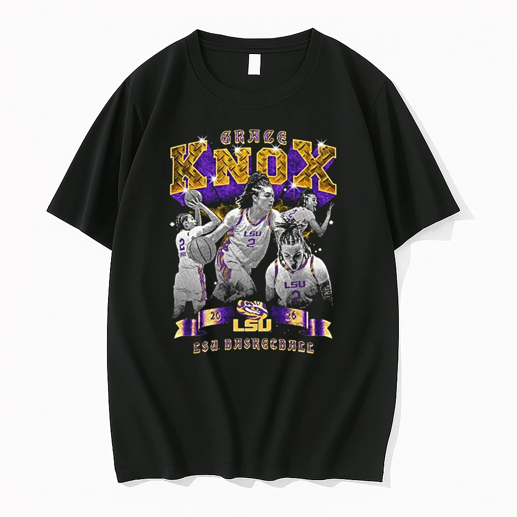 Grace Knox Lsu Tigers Basketball Retro 90s Shirts