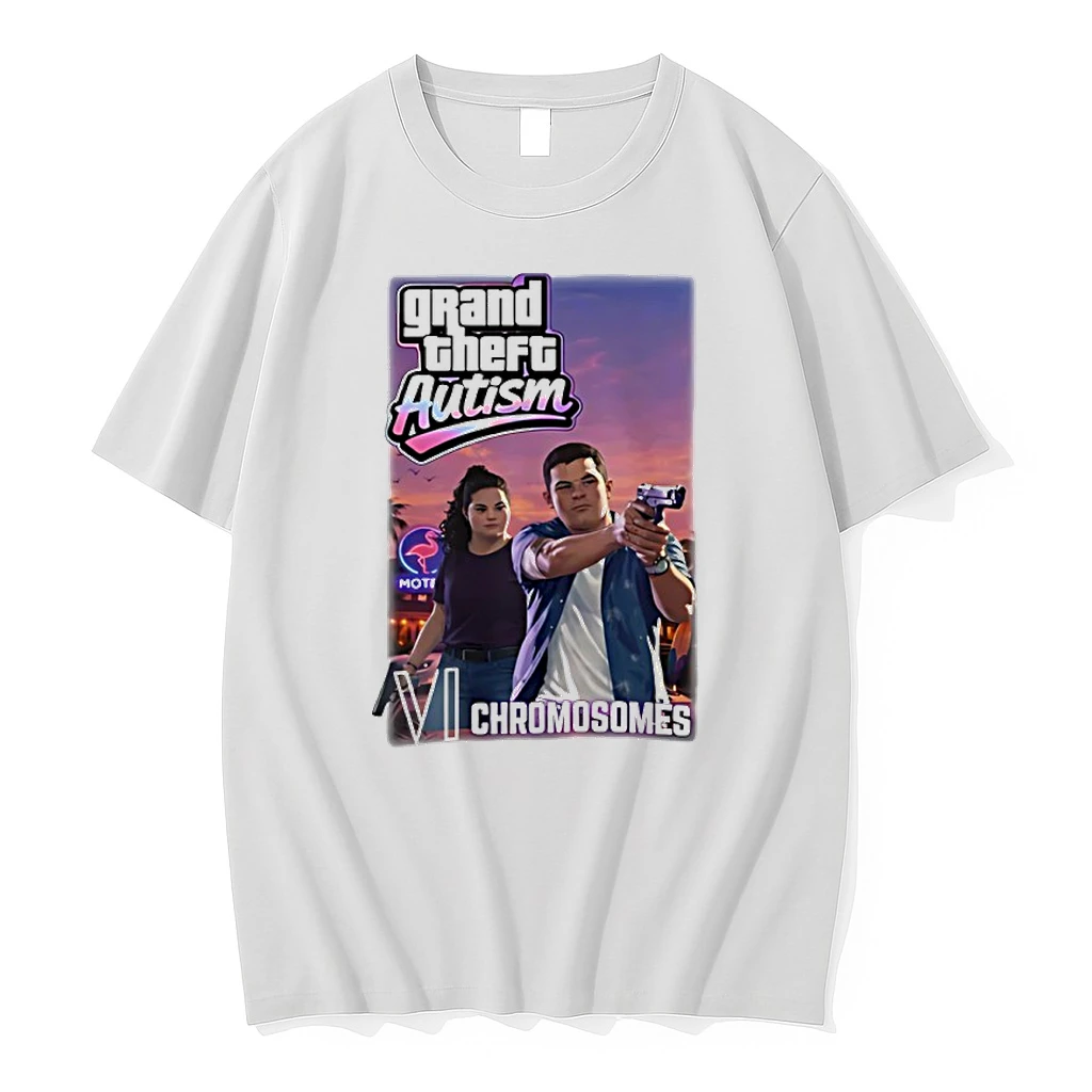 Grand Theft Autism Vi Chromosomes Down Syndrome Shirts