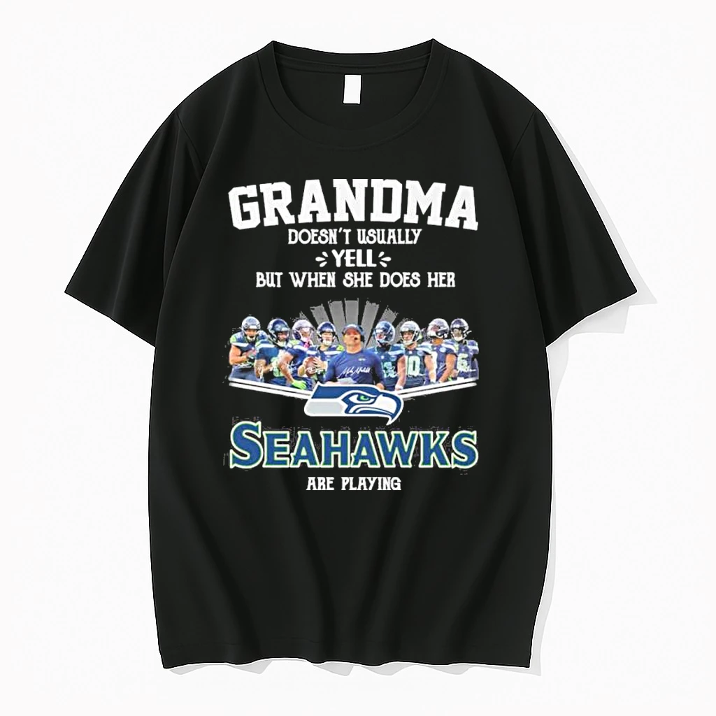 Grandma Doesnt Usually Seattle Seahawks Super Bowl Lx Shirts