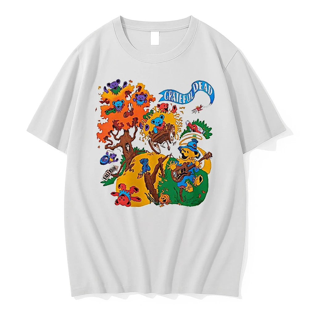 Grateful Fall Tour 1993 Rise And Fall Tour Dancing Bears Rare 90s Vintage Woman Shirts