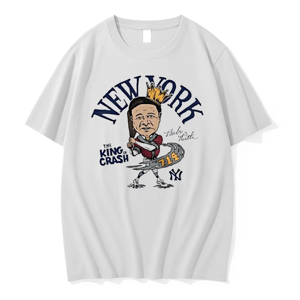 Great Bambino The King Of Crash Caricature Signature Shirts