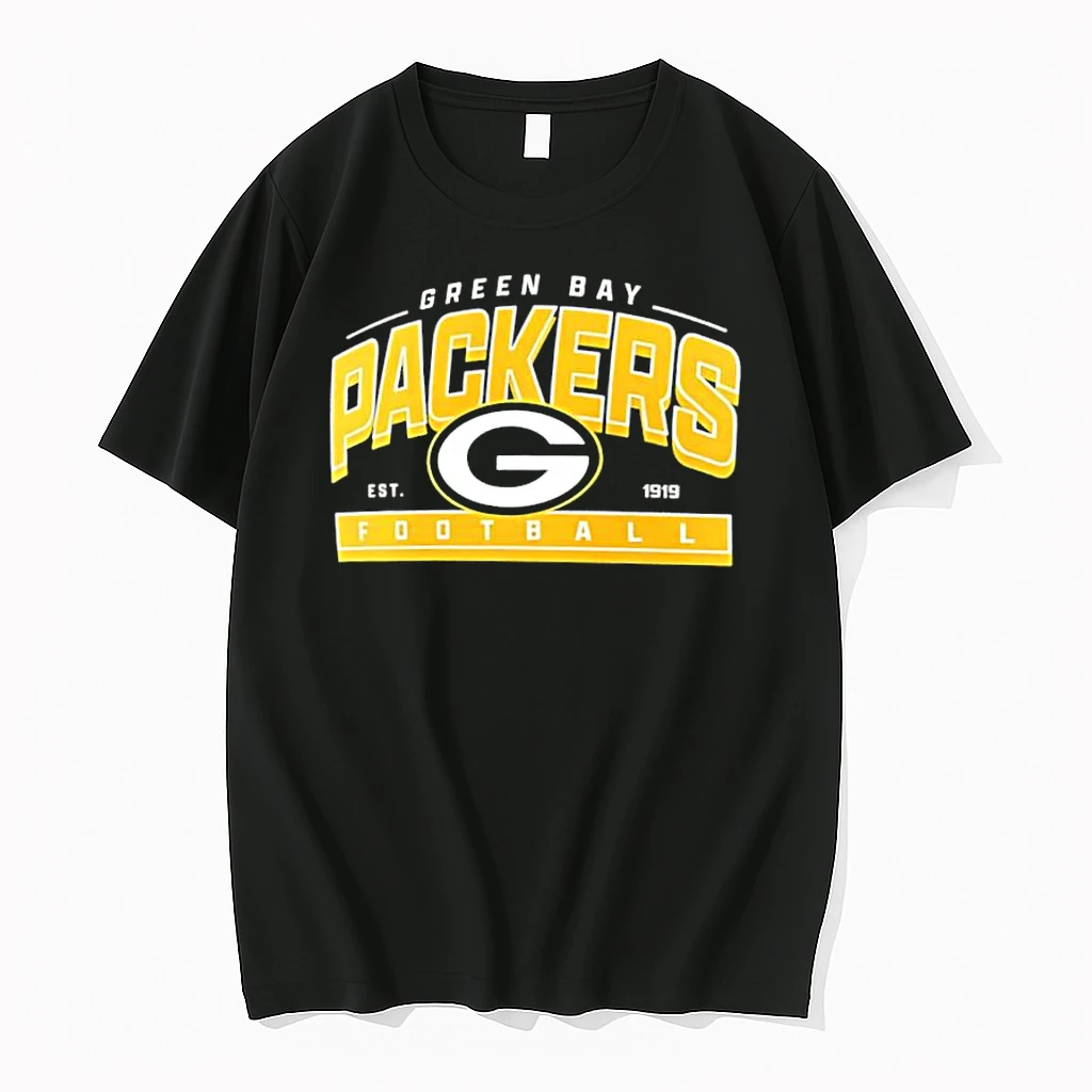 Green Bay Packers Est 1919 Football Athletic Banner Shirts