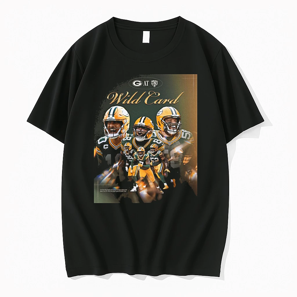 Green Bay Packers Vs Chicago Bears Nfc Wild Card Playoff Game Shirts