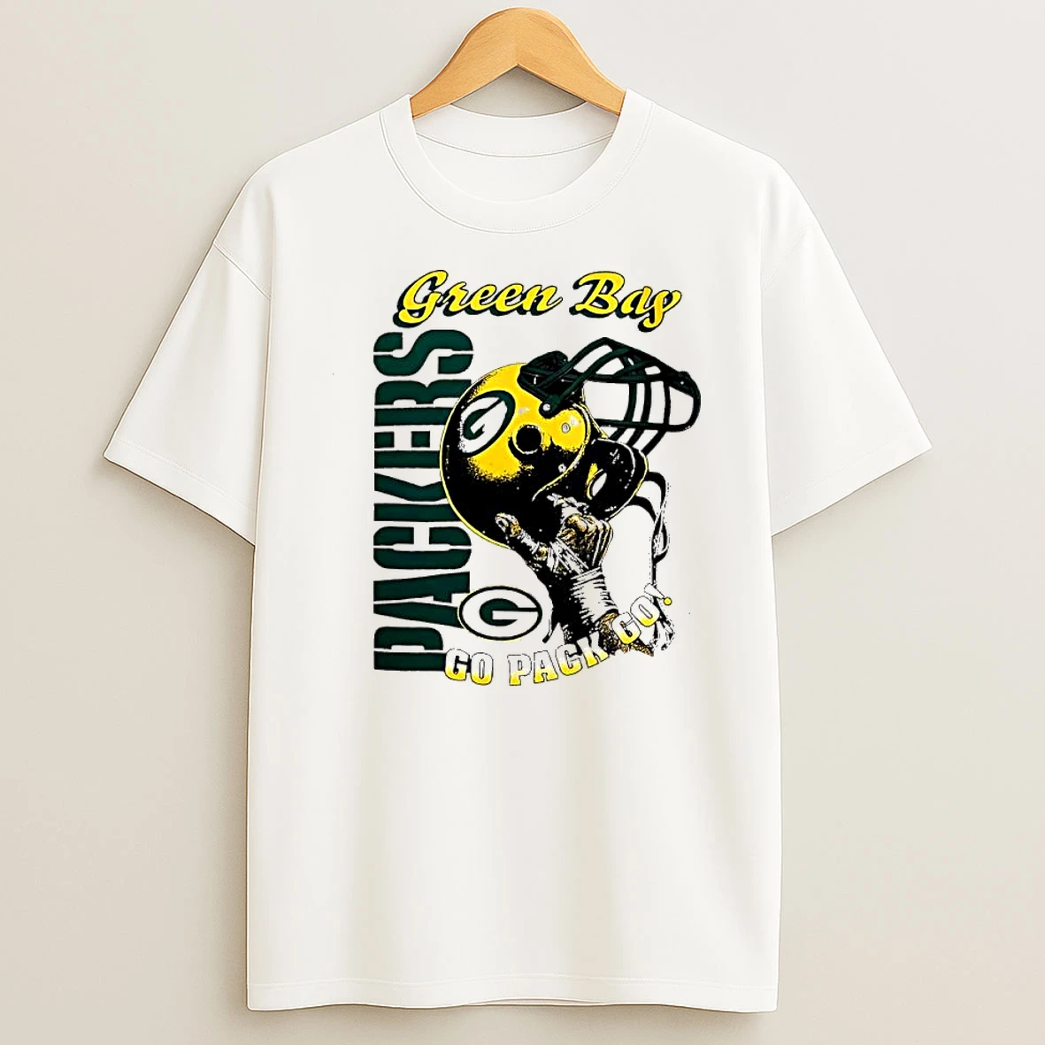 Green Bay Packers Go Pack Go Graphic Shirts