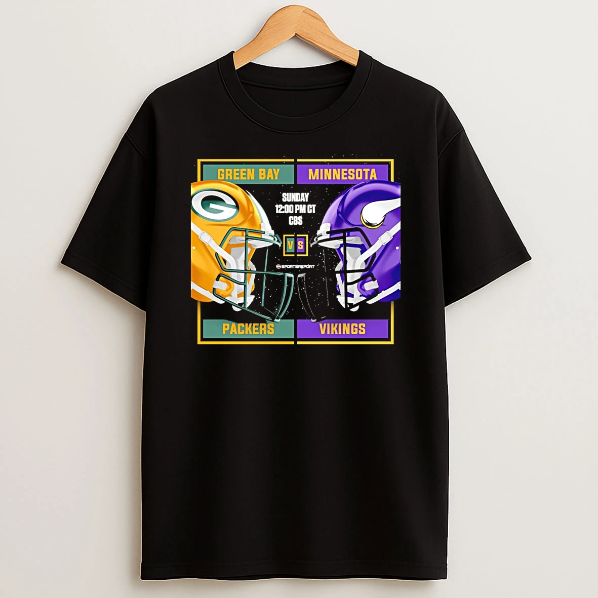 Green Bay Packers Vs Minnesota Vikings Nfl Football Head To Head 2026 Shirts