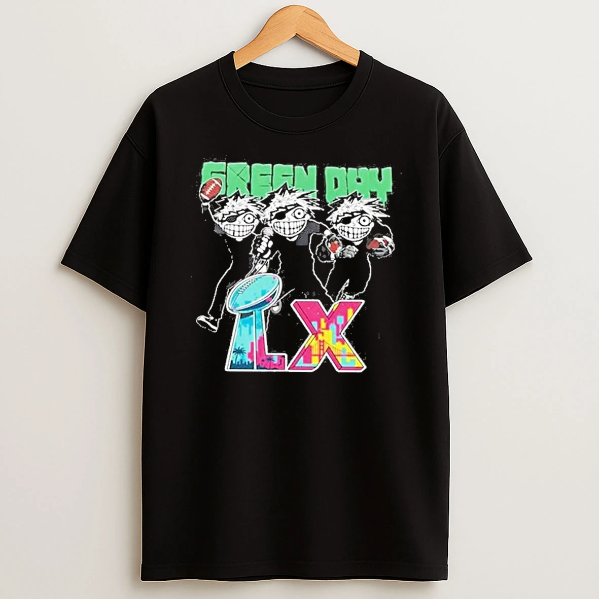 Green Day Rocks The Super Bowl 60 Halftime Show Shirts