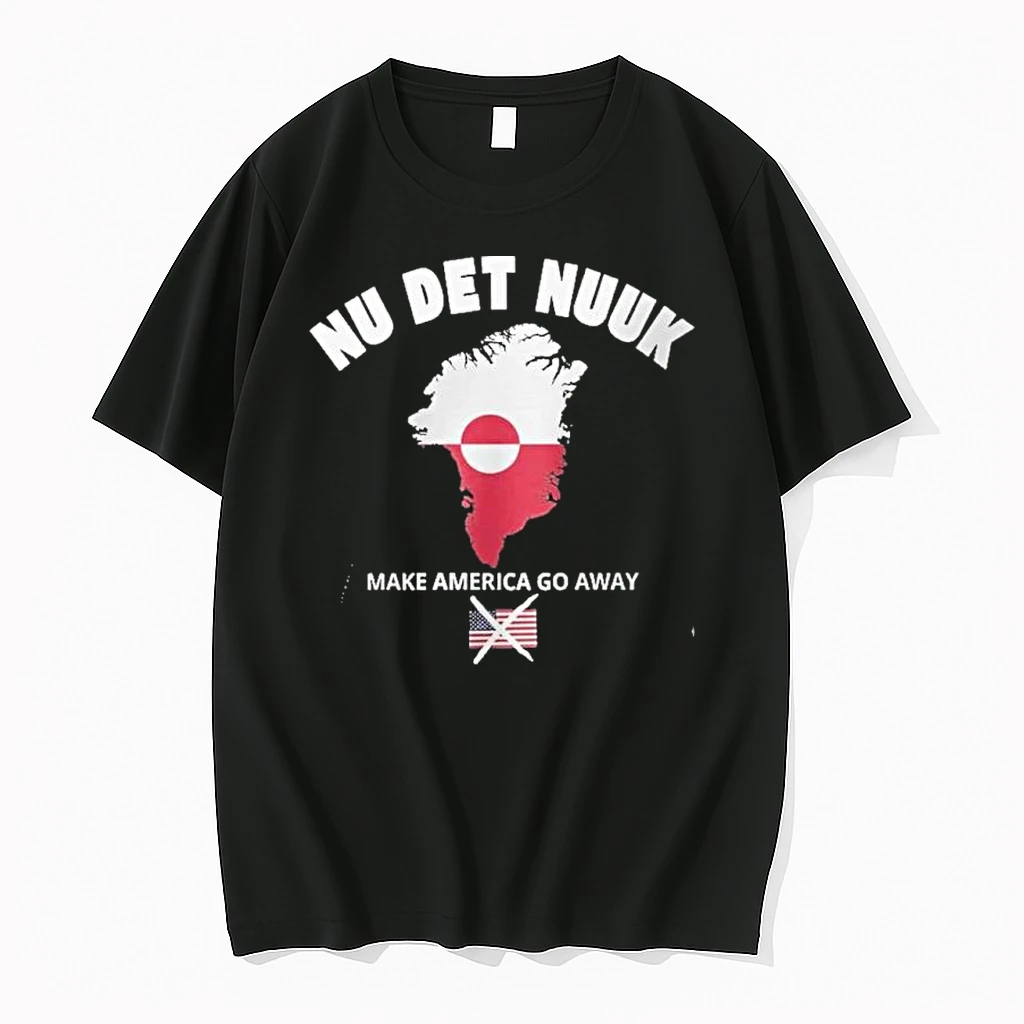 Greenland Nu Det Nuuk Make America Go Away Shirts