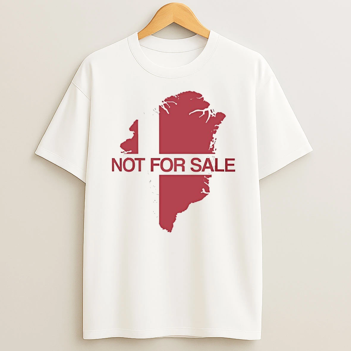 Greenland Is Not For Sale Map Shirts