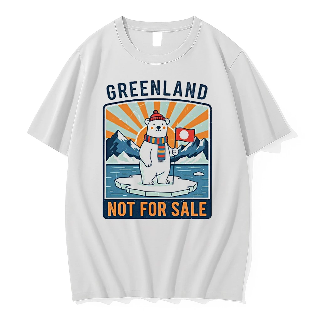 Greenland Not For Sale Greenland Stands Greenland Flag Bear Shirts