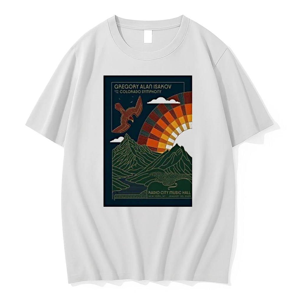 Gregory Alan Isakov Radio City Music Hall Nyc Jan 30 2026 Shirts