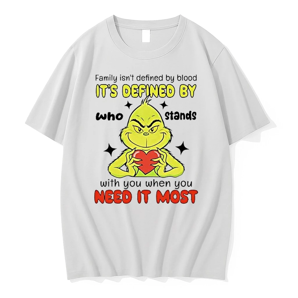 Grinch Family Isnt Defined By Blood Its Defined Shirts