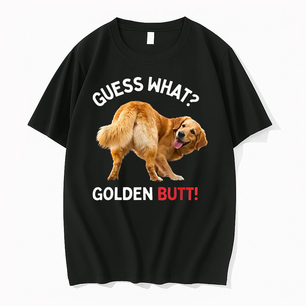 Guess What Golden Butt Funny Golden Retriever Dog Gifts Shirts