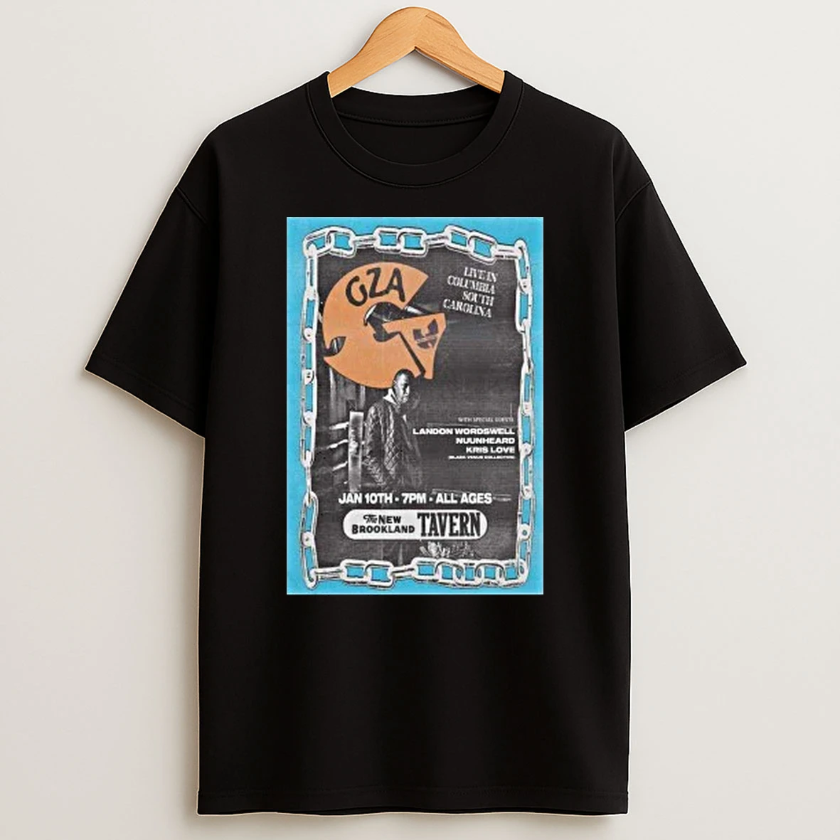 Gza Jan 10 2026 The New Brookland Shirts
