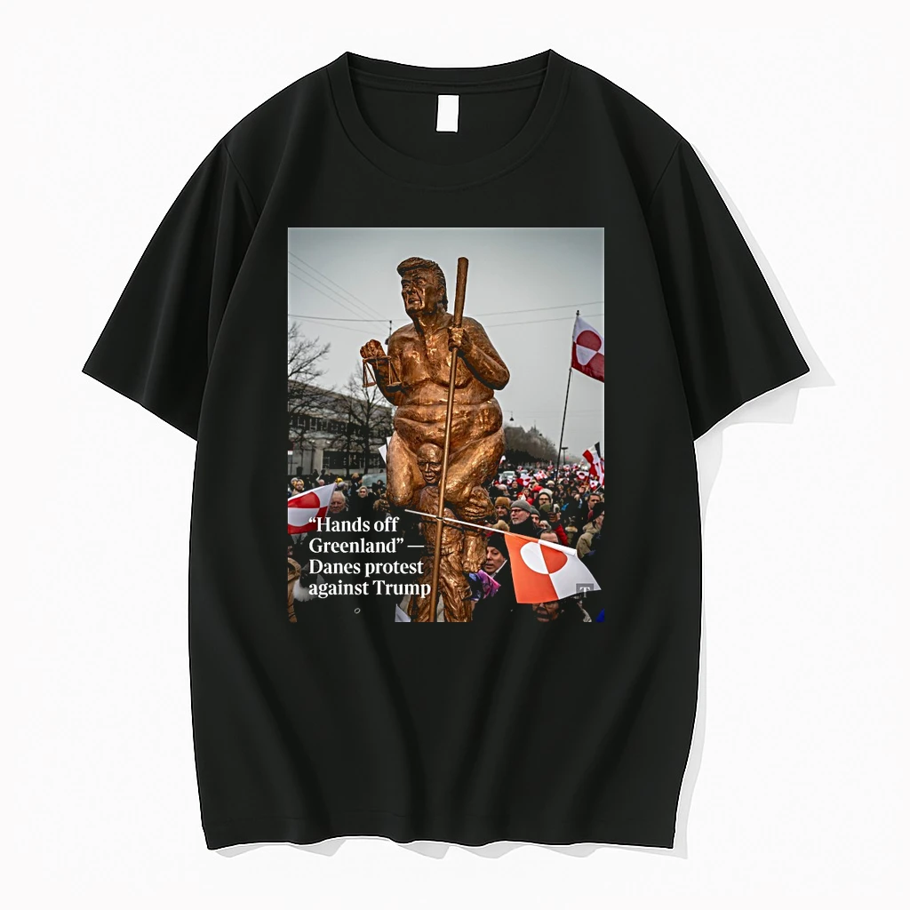 Hands Off Greenland Danes Protest Against Trump 2026 Shirts