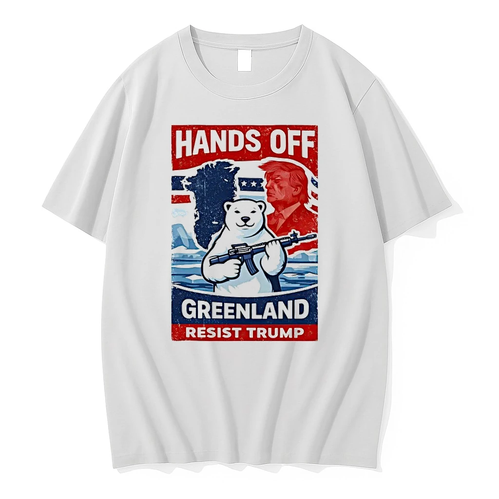 Hands Off Greenland Resist Trump Polar Bear Shirts