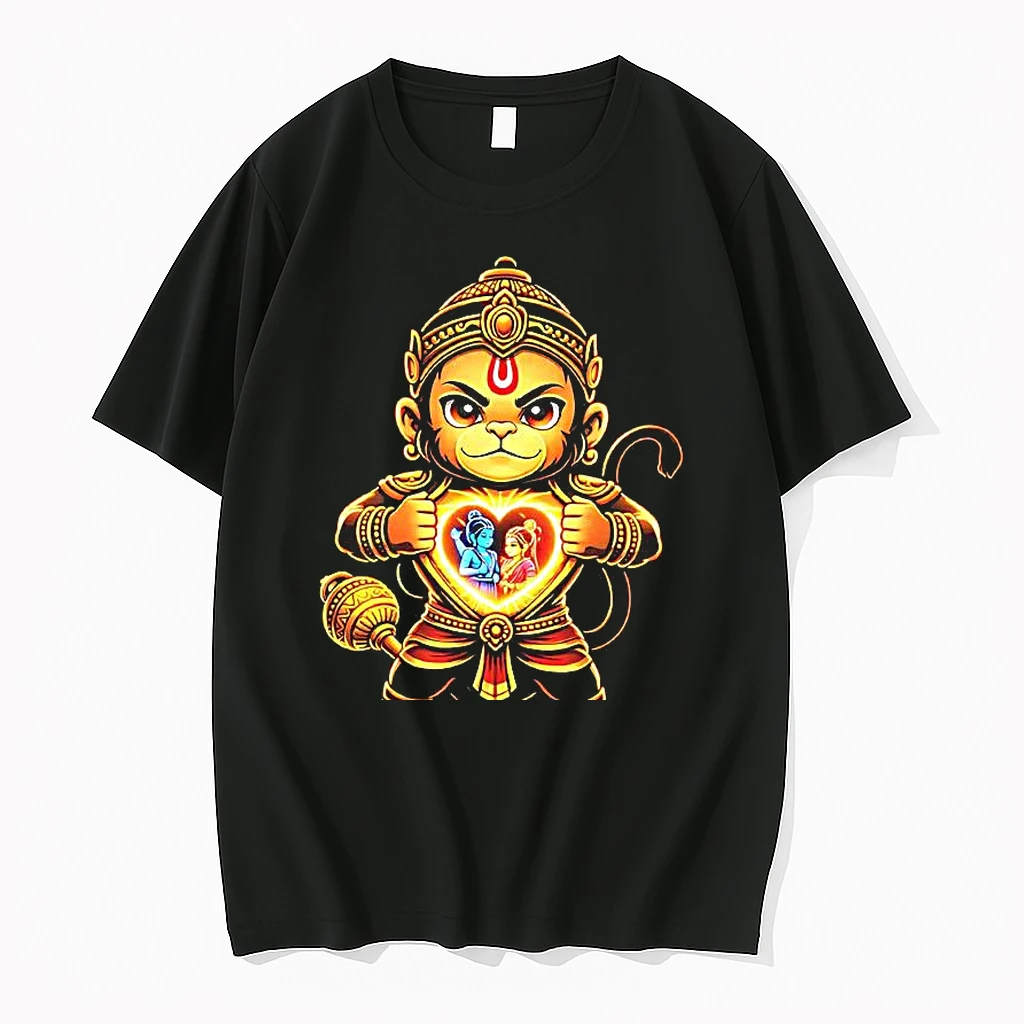 Hanumanji Hanuman Hindu Monkey God Lover Devotee Inside Me Woman Shirts