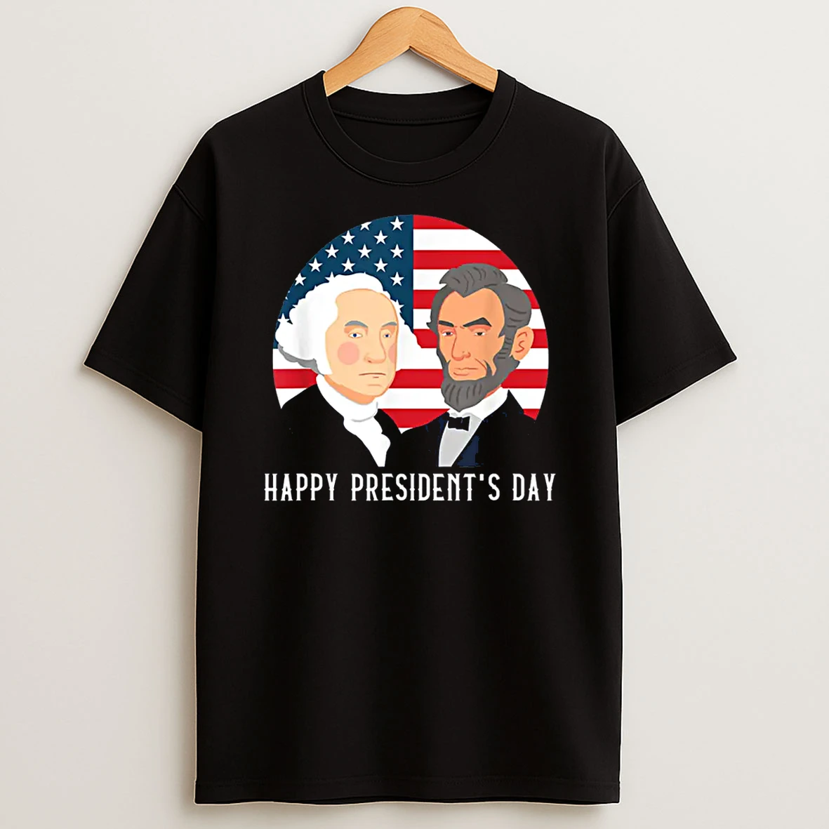 Happy Presidents Day Washington Lincoln Costume Outfit Shirts