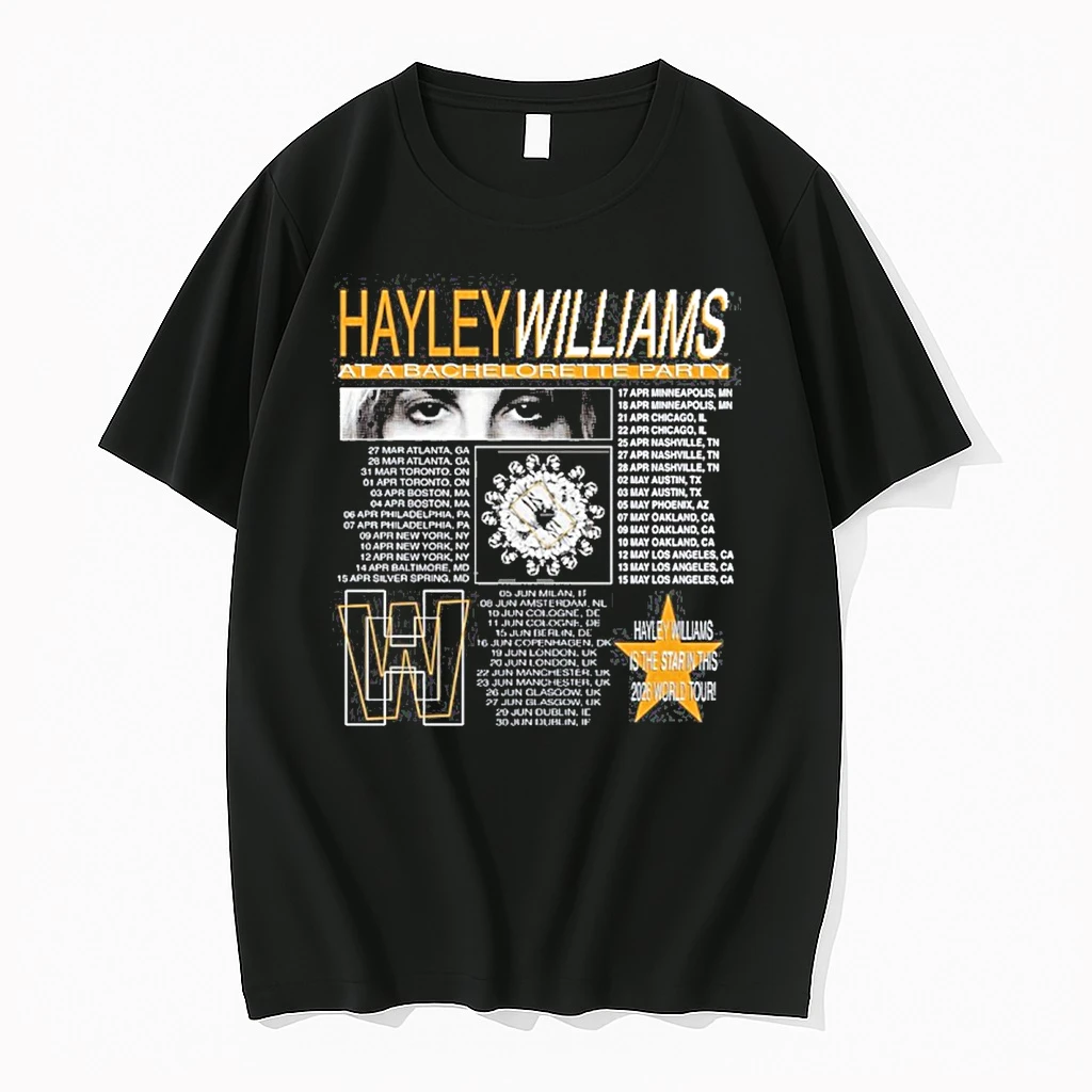Hayley Williams At A Bachelorette Party Bachelorette Party Tour 2026 Shirts