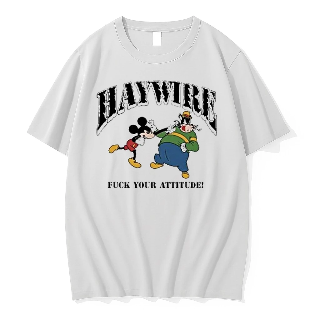 Haywire Mickey Fuck You Attitude Shirts