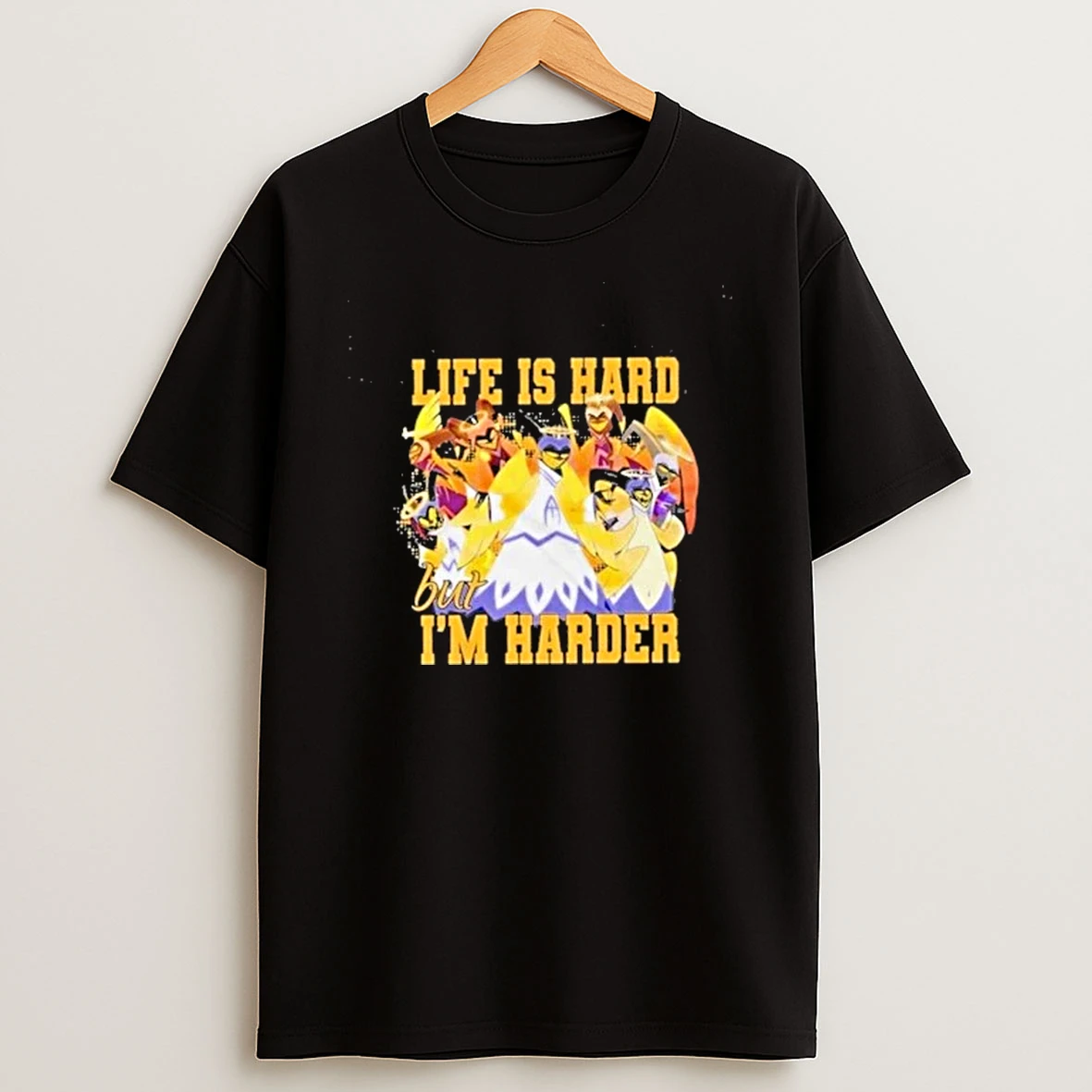 Hazbin Hotel Life Is Hard But Im Harder Shirts