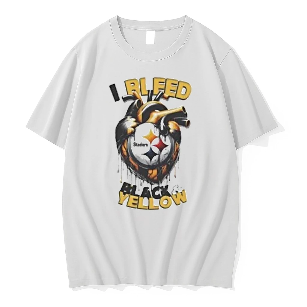 Heart I Bleed Black And Yellow Steelers Tour 2026 Shirts