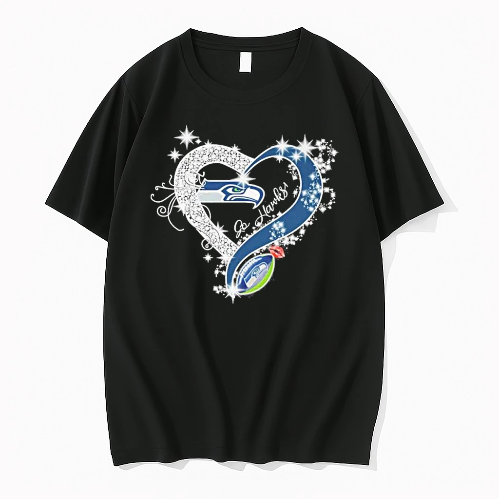 Heart Seattle Seahawks Go Hawks Super Bowl Lx Shirts