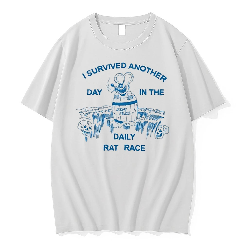 Heavyslime I Survived Another Day In The Daily Rat Race Shirts