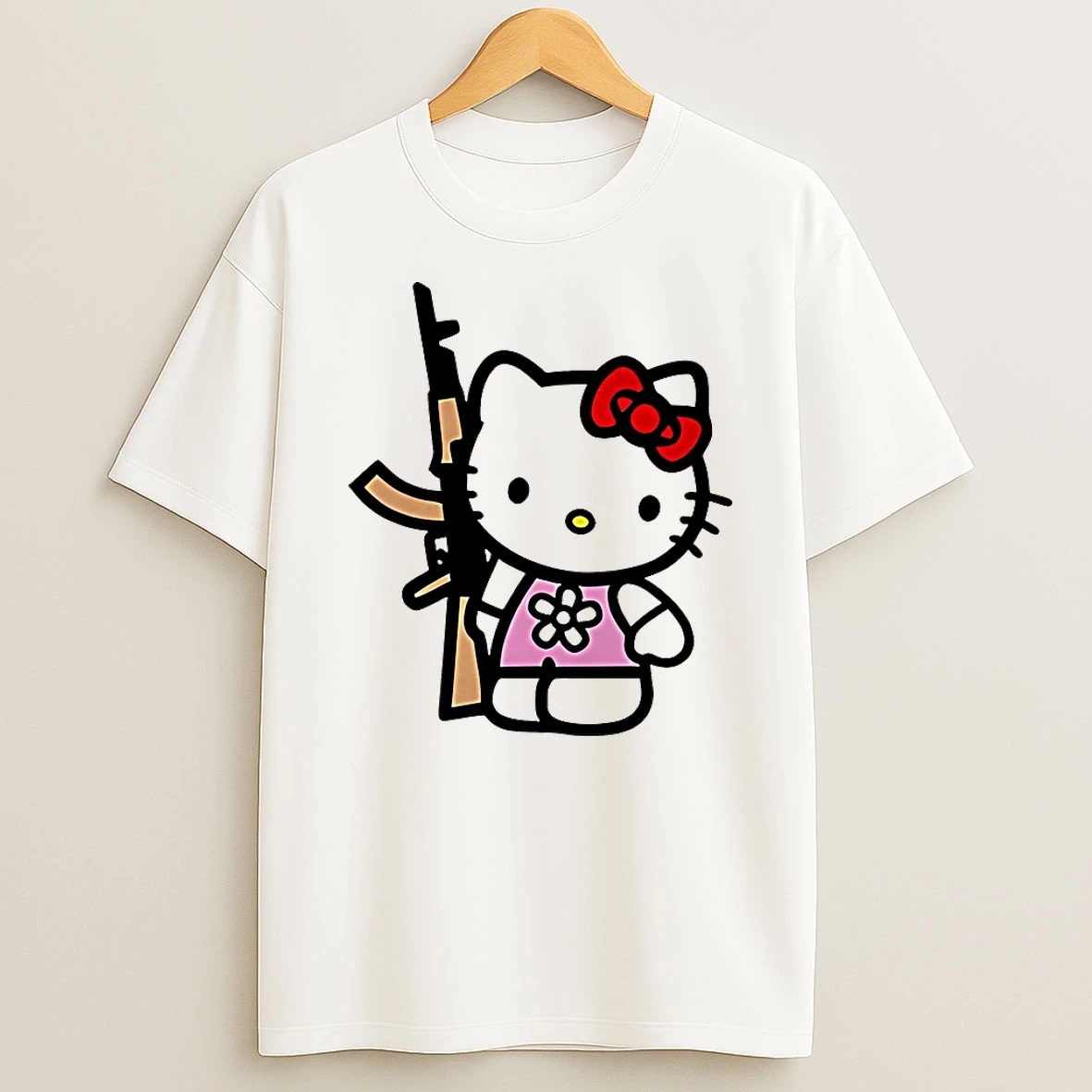 Hello Kitty Ak 47 Shirts