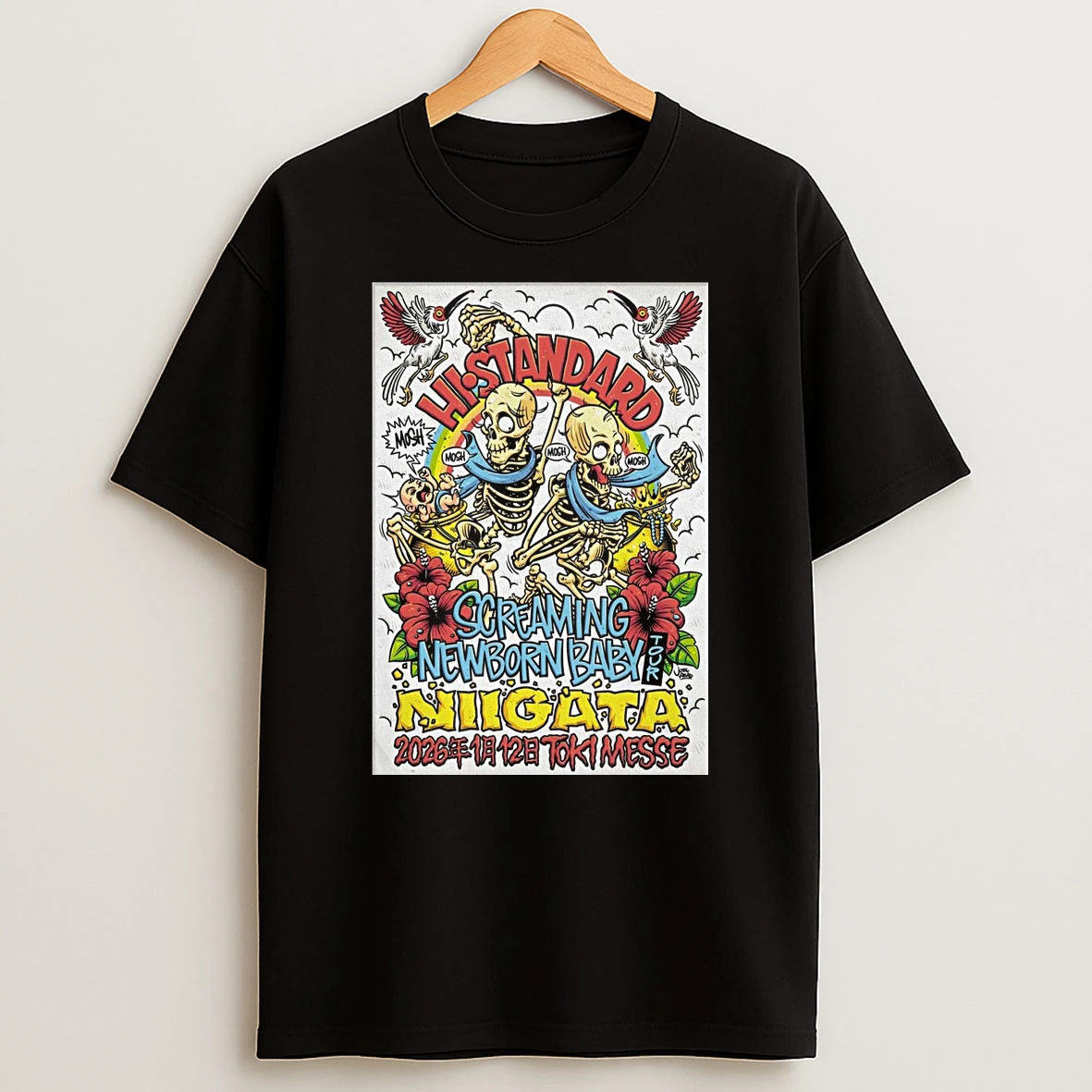 Hi Standard January 12 2026 Niigata Japan Shirts