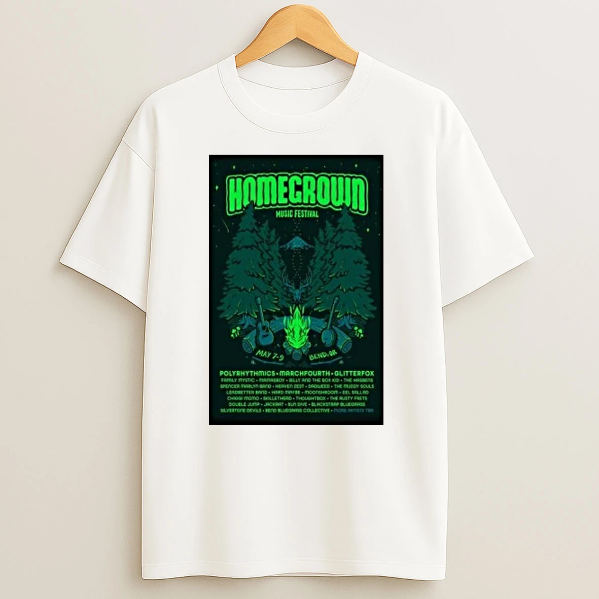 Homegrown Music May 7 9 Bend Or Event Shirts