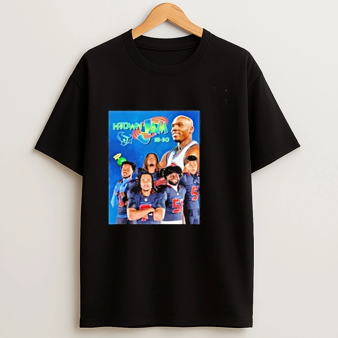Houston Texans Space Jam 2026 H Town Jam 38 30 Playoffs Nfl Fan Apparel Shirts
