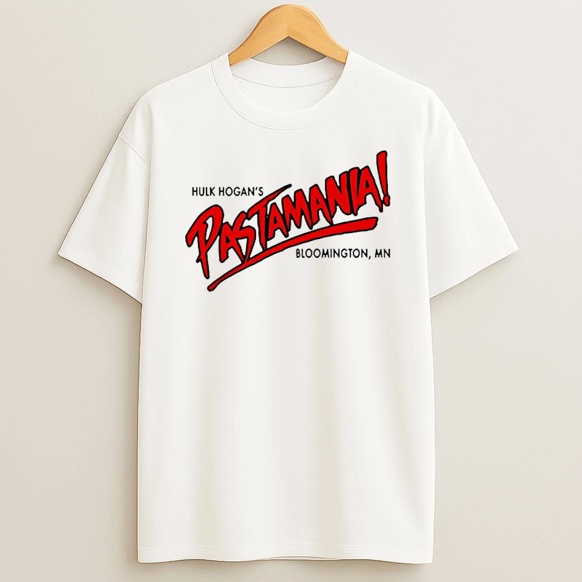 Hulk Hogans Pastamania Shirts
