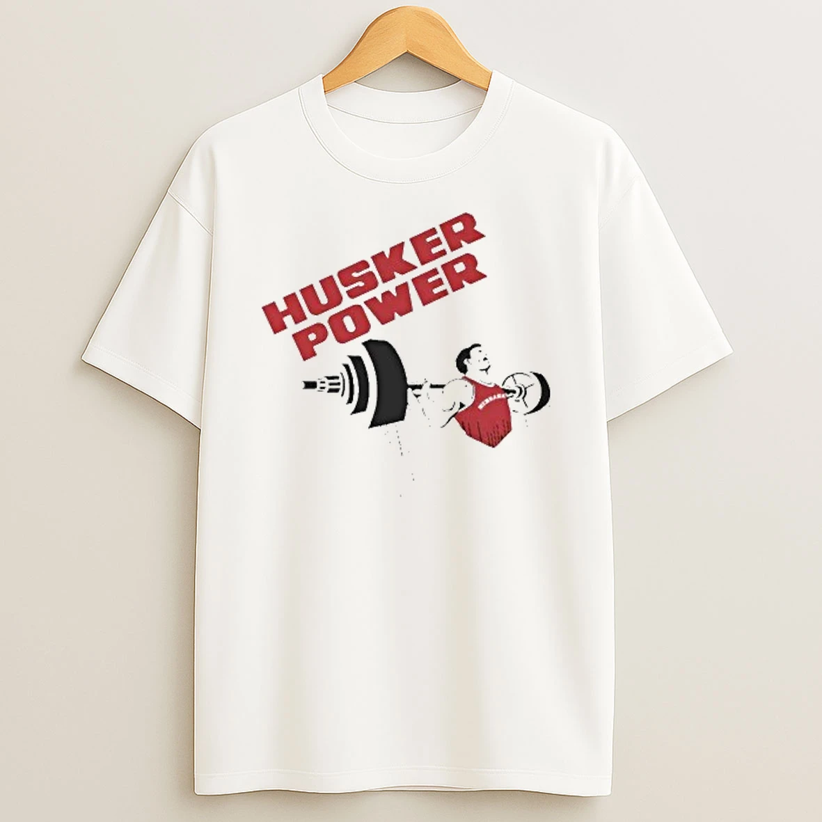 Husker Power Logo Gym Tour 2026 Shirts
