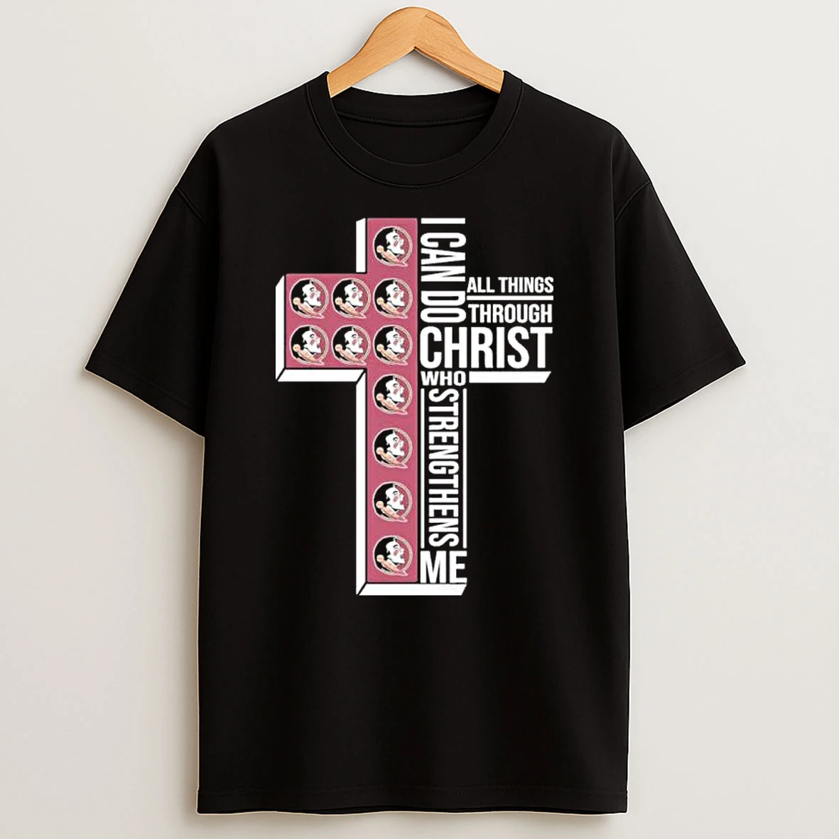 I Can Do All Things Faith And Sports Florida State Seminoles College Basketball Shirts